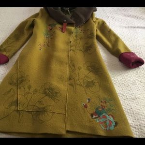 IVKO Wool Embroidered Coat